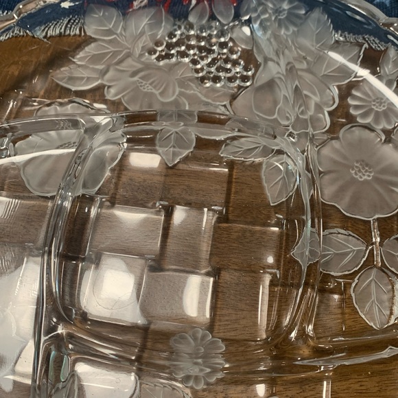 Glass Serving Plate - Picture 2 of 4
